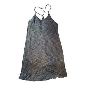 Lululemon strappy‎ tank in weathered grey and black size 8? See measurements